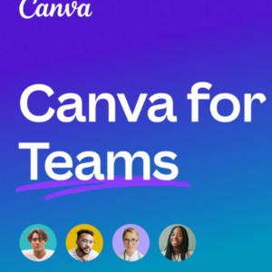 Canva Teams Single License 1 Year On Your Email(Windows/Android/Mac/IOS)